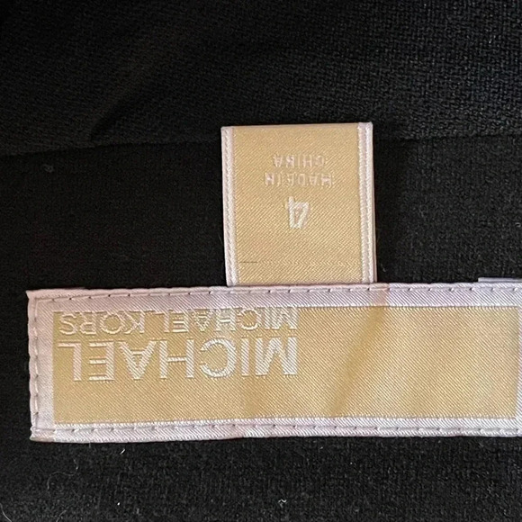 Michael Kors black pencil skirt w/ zipper pockets women’s size 4, good condition - Picture 5 of 7